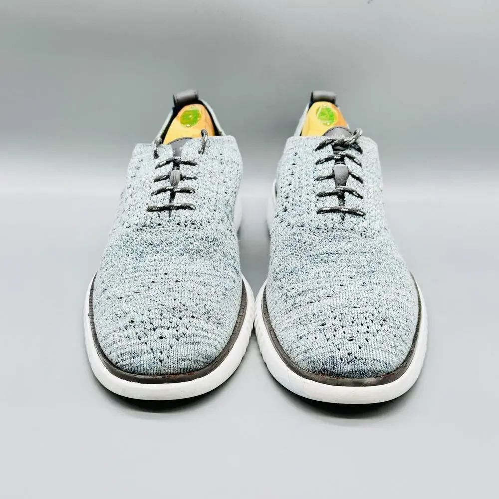 Cole Haan Shoes Mens Size 10 Blue Knit Grand OS OriginalGrand Oxford Lightweight